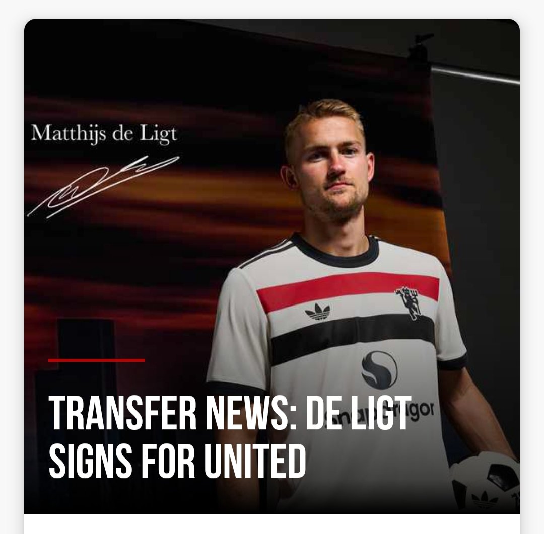 VictorDapson's tweet photo. WELCOME TO MANCHESTER UNITED https://t.co/kpFayfwWyq