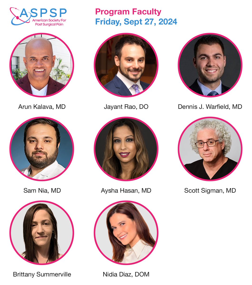 American Society for Post Surgical Pain tweet media