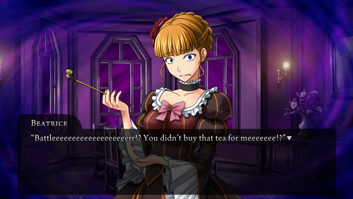 UminekoConcerto's tweet photo. 📸 DevLog #017 is live! Check out screenshots from the tenth extra story, "Beatrice's White Day." 🎉 Progress update: "Jessica and the Killer Fan" is complete, and "Our Confession" is almost done. Only one more story to go! https://t.co/elaLiiMj8k