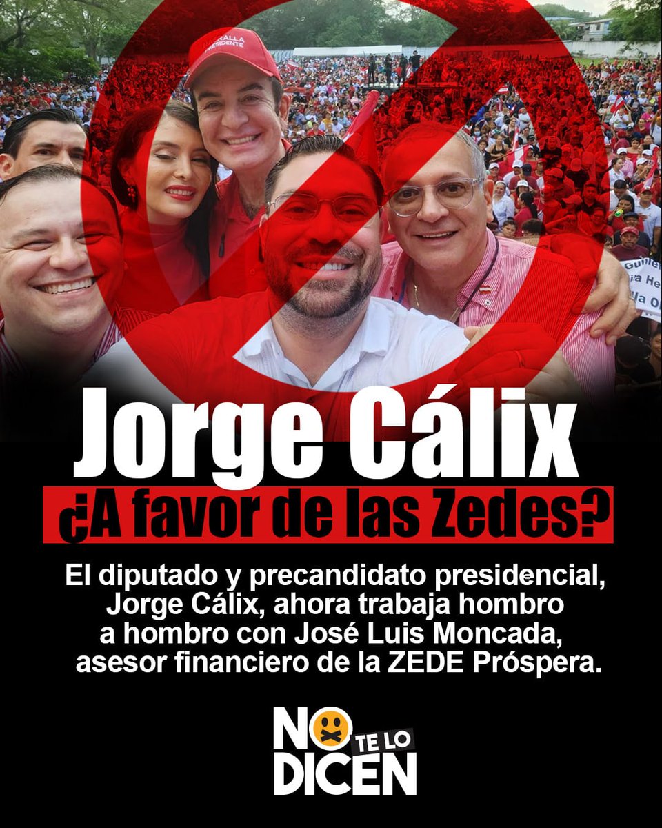 NOTELODICENHND's tweet image. 🚨Con razón Johrge Cálix andaba diciendo: 🗣&quot;las ZEDEs no están derogadas” ✖️ ¿Será que quiere seguir vendiendo el país con sus nuevos aliados? 👀

#LIBRE #ZEDES #JorgeCálix #Honduras #Próspera