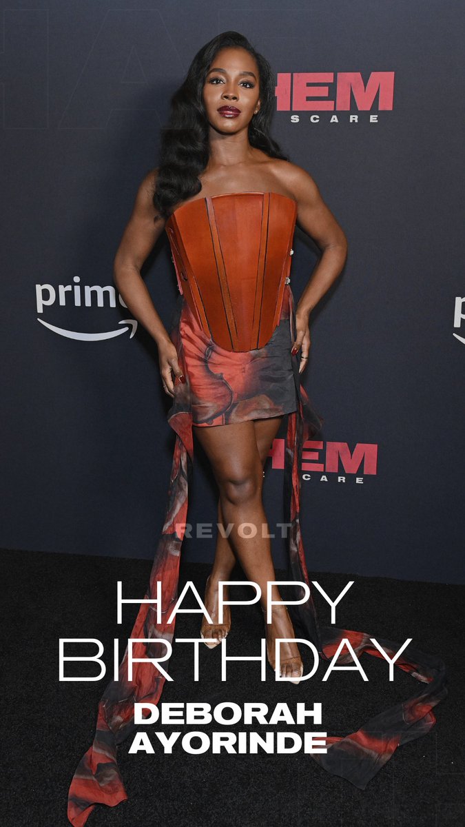 Happy birthday <a href="/DeborahAyorinde/">Deborah Olayinka Ayorinde</a>! 🎉