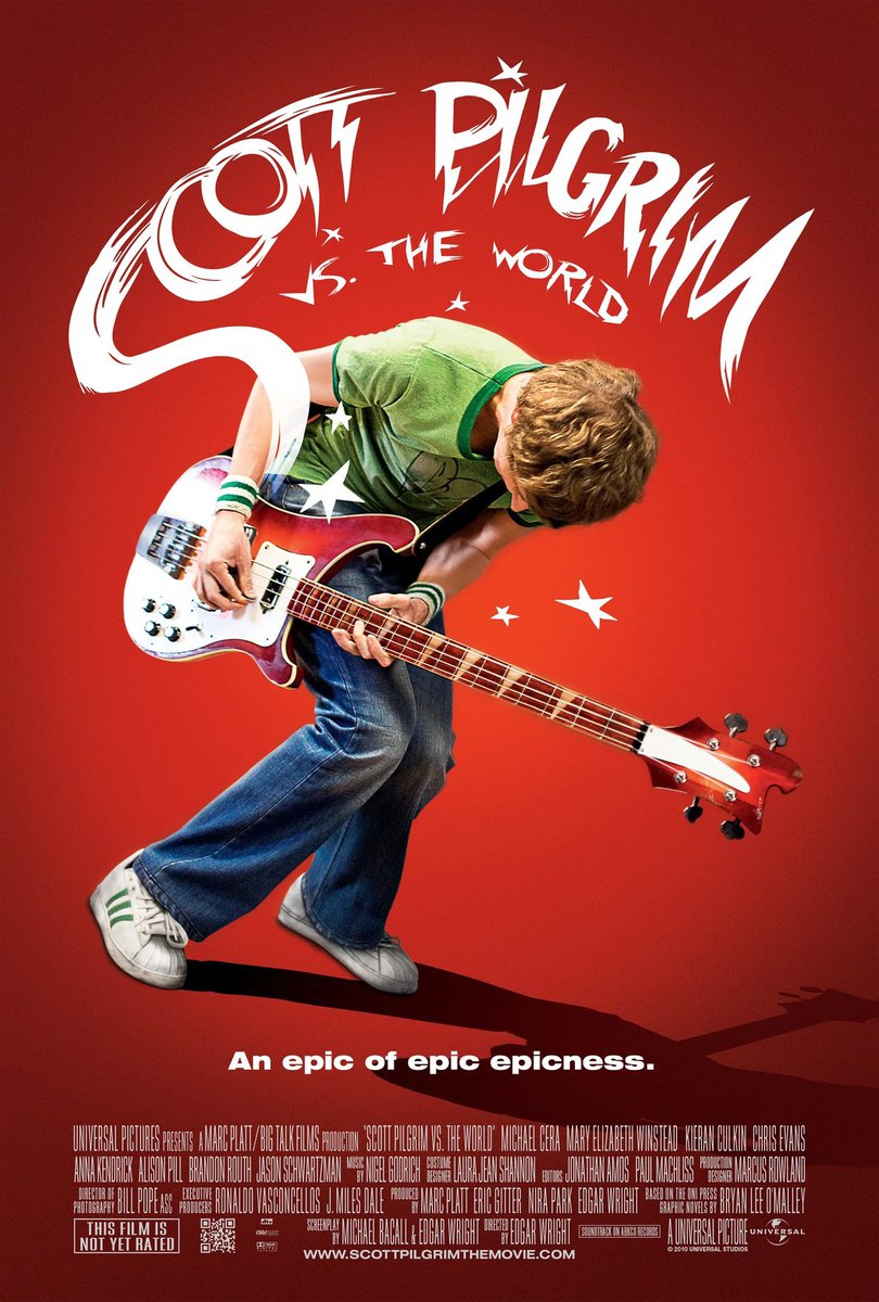 UJStrikesBack's tweet photo. Happy 14th Anniversary to Scott Pilgrim! 🥳🎉
#ScottPilgrim #MichaelCera #MaryElizabethWinstead #ChrisEvans #KieranCulkin #AubreyPlaza #AlisonPill #JasonSchwartzman #MarcusRowland #BillPope #JonathanAmos #PaulMachliss @dneg #MarcPlatt #EricGitter @bryanleeomalley @edgarwright https://t.co/oO9nAf6Vb2