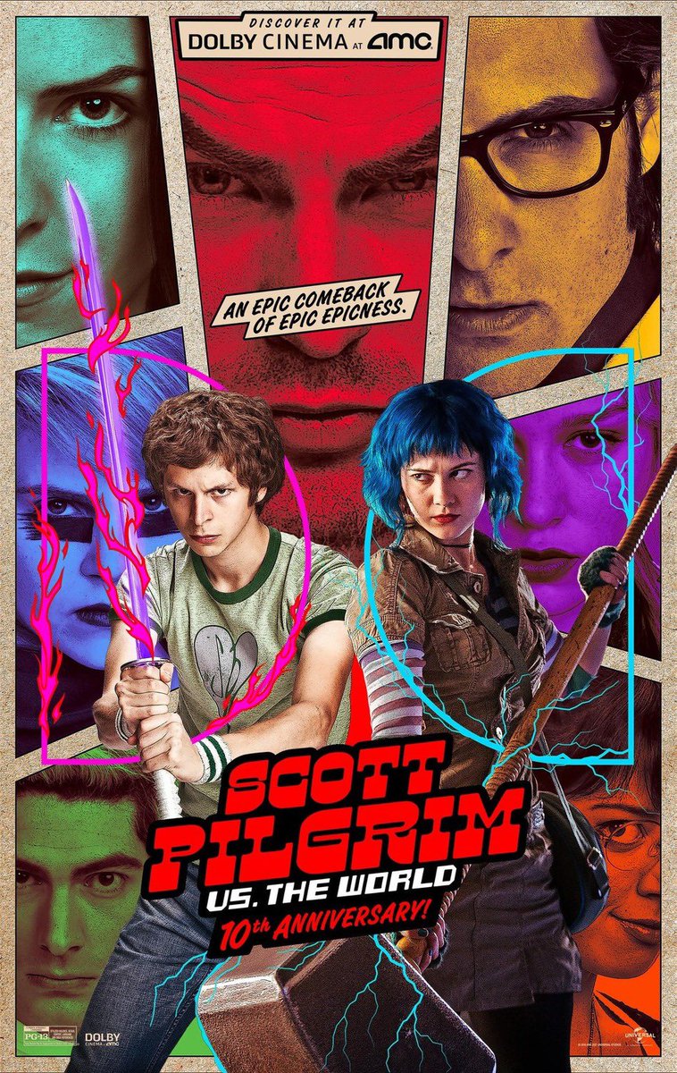 UJStrikesBack's tweet photo. Happy 14th Anniversary to Scott Pilgrim! 🥳🎉
#ScottPilgrim #MichaelCera #MaryElizabethWinstead #ChrisEvans #KieranCulkin #AubreyPlaza #AlisonPill #JasonSchwartzman #MarcusRowland #BillPope #JonathanAmos #PaulMachliss @dneg #MarcPlatt #EricGitter @bryanleeomalley @edgarwright https://t.co/oO9nAf6Vb2