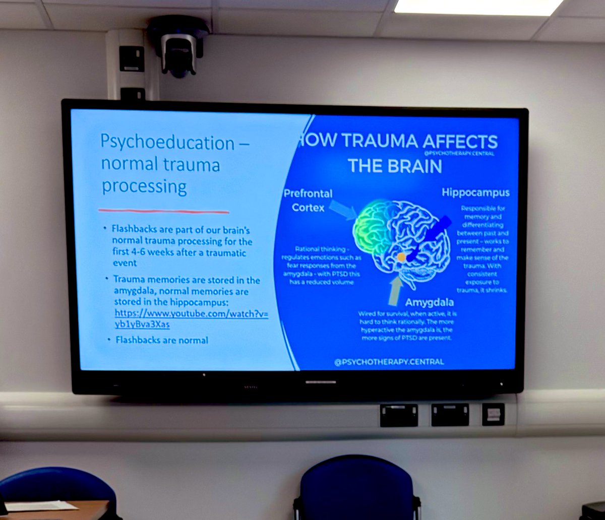 A massive thank you to Assistant Psychologist Liz, for a fantastic teaching session today on the psychological impacts of trauma! 🧠🏩 @MTCPlymouth <a href="/UHP_NHS/">University Hospitals Plymouth NHS Trust</a> <a href="/whittinghamTra/">Tracey Whittingham</a>