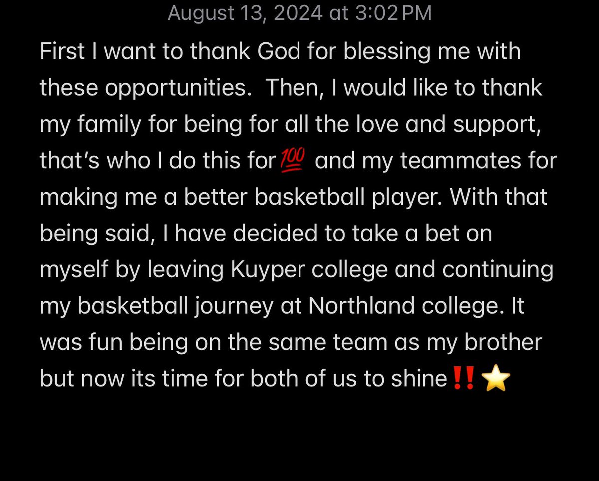 Want my mom to meet Jamaica before meet her maker🎯‼️ Thank you <a href="/CoachN2022/">NORTHLAND BASKETBALL</a> for the opportunity!!