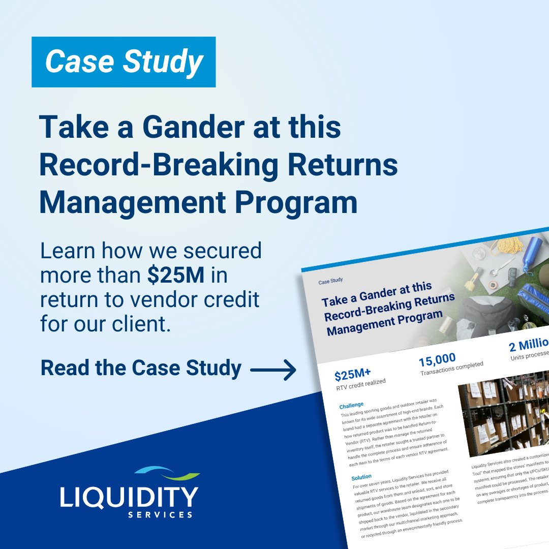 Our latest case study shows how we transformed #returnmanagement for a top sporting goods retailer, handling returns from over 120 stores with unique vendor agreements. We streamlined their process, boosting #efficiency and #recovery rates.

Read more: hubs.ly/Q02L9yX30
