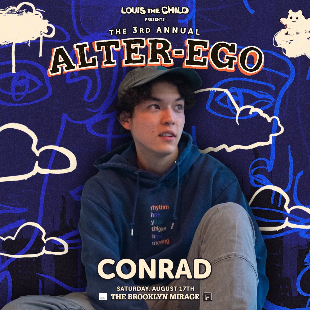 LouisTheChild's tweet photo. Some big additions to the Alter Ego lineup this weekend! 

First, we picked the winners of the Alter Ego DJ Contest and because we got so many great submissions we ended up picking 3 winners!! Give it up for  BVSEDGODESS, CONRAD and JIGITZ. 

Second, we’re going to be doing a Playground Set for everyone who pulls up early!