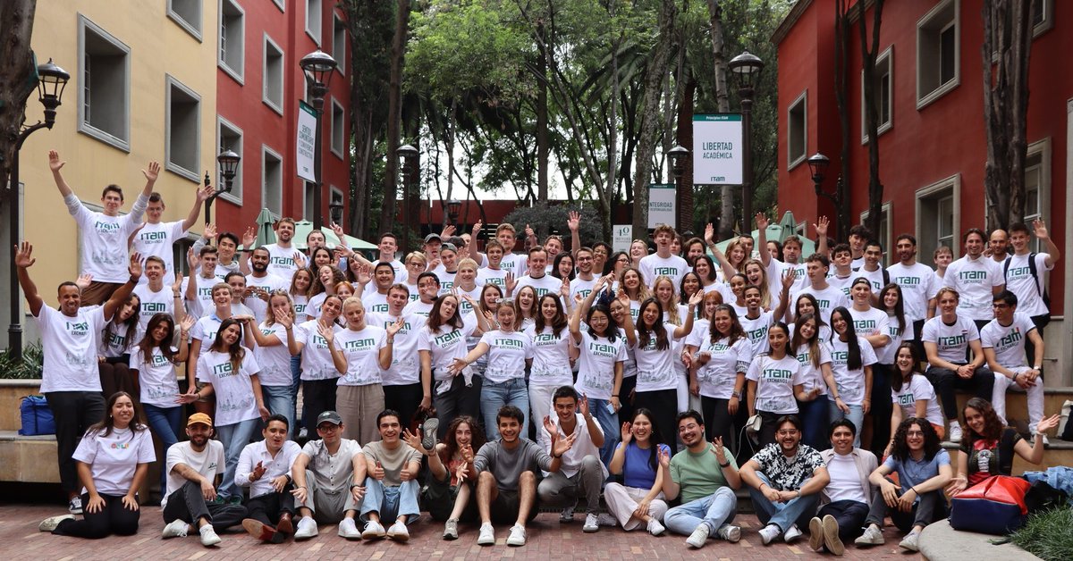 ITAM_mx's tweet photo. #ITAMExchange | ¡Nuestros estudiantes de intercambio ya están aquí! 🛬
Démosles una cálida bienvenida a México y al ITAM. Estamos seguros de que vivirán una experiencia inolvidable.