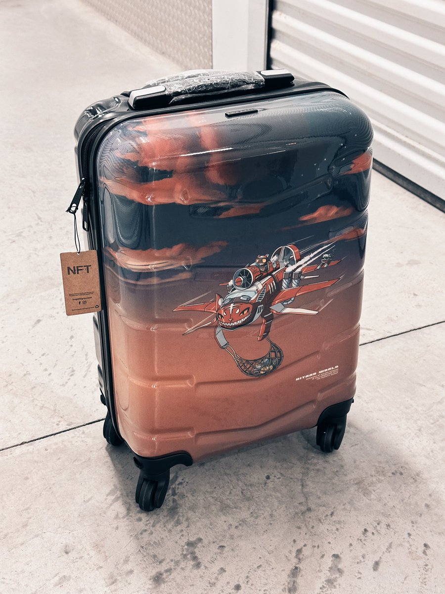 Kitaro Fam,

We’re going to be running a ton of giveaways this month.

To start off, we’re giving away this <a href="/KitaroStudios/">Kitaro World</a> carry on luggage to (1) holder on Sunday! 

-

To enter, go to discord and enter the holder’s only giveaway channel! 🏆