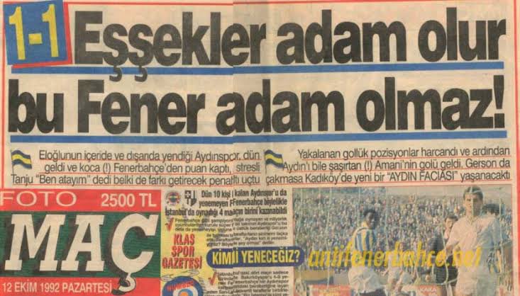 Mourinho
#Fenerbahçe 
Şampiyonlar Ligi 🤣🤣