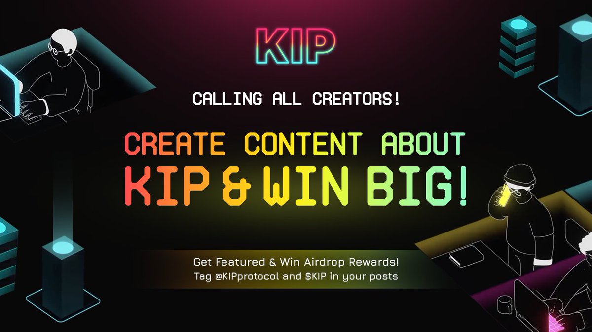 Calling all Creators! ✨

Want to earn $KIP airdrop rewards and boost your visibility on X by featuring your content on The Uprising platform?

👇 Details &amp; Tips on how to win below...