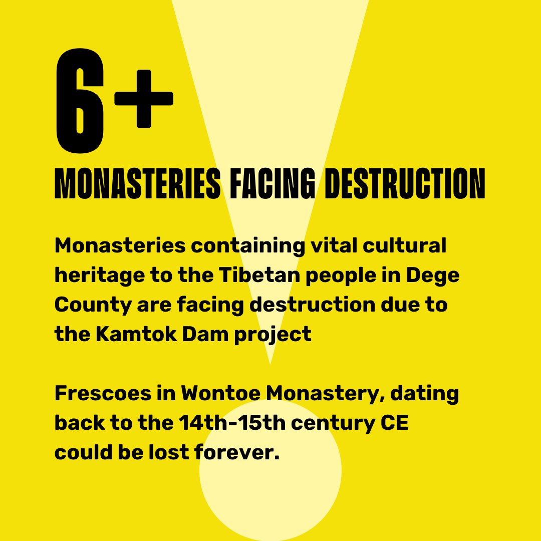 Tomorrow marks 6 months since the crackdown in Dege County.

At the hands of the Chinese government, thousands of Tibetans may be forcibly displaced and centuries-old Buddhist history could be lost.

Watch this space for a special announcement tomorrow and follow our Instagram