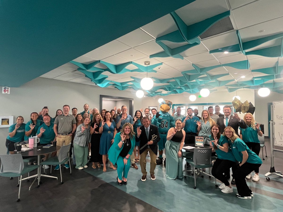 ccusaas's tweet photo. Open House/Ribbon Cutting was a success! We are so excited for our new space and can’t wait for our student-athletes to see it! 

Thank you to everyone who came to celebrate! https://t.co/pozd5wXrhm