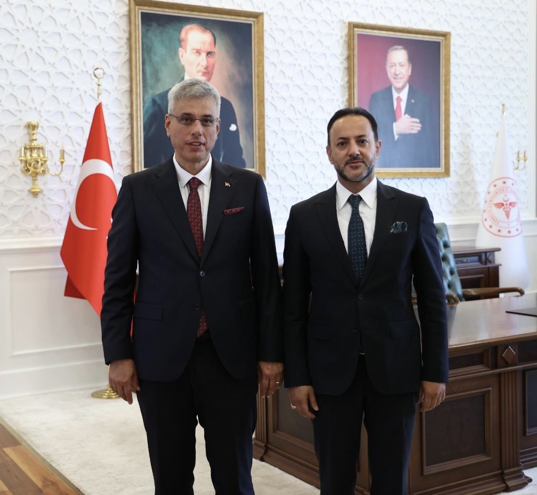 Dr. Aziz Alper BİTEN (@azizalperbiten) on Twitter photo Bugün itibariyle <a href="/saglikbakanligi/">T.C. Sağlık Bakanlığı</a> <a href="/disabgm/">T.C. Sağlık Bakanlığı AB ve Dış İlişkiler G.M.</a> Genel Müdürü olarak görevime başladım. Böyle önemli bir görevde hizmet etme fırsatını bizlere takdir buyuran Sayın Bakanımız <a href="/drmemisoglu/">Prof. Dr. Kemal Memişoğlu</a>’na şükranlarımı arz ederim. Bugün itibariyle <a href="/saglikbakanligi/">T.C. Sağlık Bakanlığı</a> <a href="/disabgm/">T.C. Sağlık Bakanlığı AB ve Dış İlişkiler G.M.</a> Genel Müdürü olarak görevime başladım. Böyle önemli bir görevde hizmet etme fırsatını bizlere takdir buyuran Sayın Bakanımız <a href="/drmemisoglu/">Prof. Dr. Kemal Memişoğlu</a>’na şükranlarımı arz ederim.