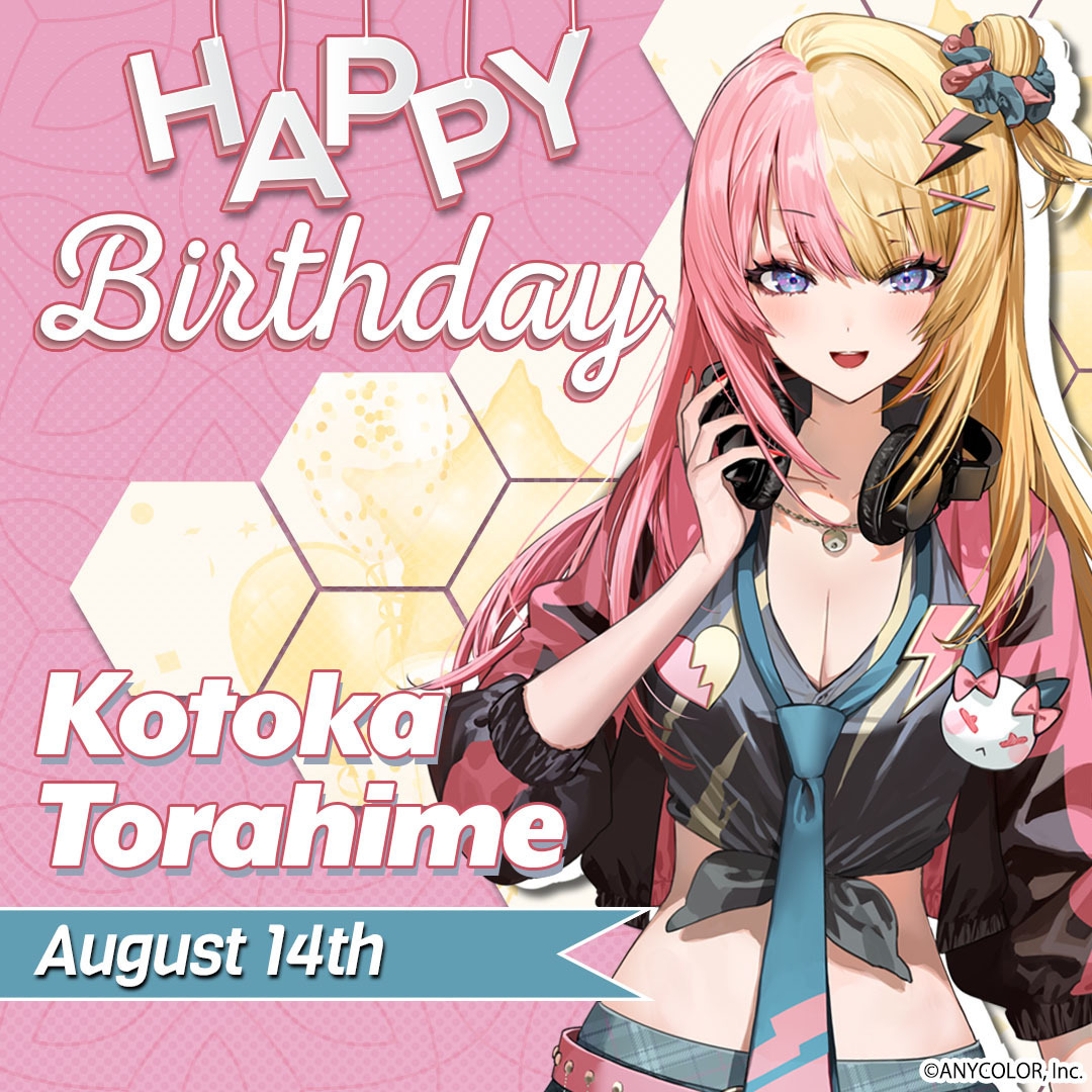 NIJISANJI EN Official (@nijisanji_world) on Twitter photo Happy Birthday to the glamorous <a href="/KotokaTorahime/">Kotoka Torahime⚡️💖NIJISANJI EN</a>!⚡️💖
#kotoday2024 #NIJISANJI_EN Happy Birthday to the glamorous <a href="/KotokaTorahime/">Kotoka Torahime⚡️💖NIJISANJI EN</a>!⚡️💖
#kotoday2024 #NIJISANJI_EN