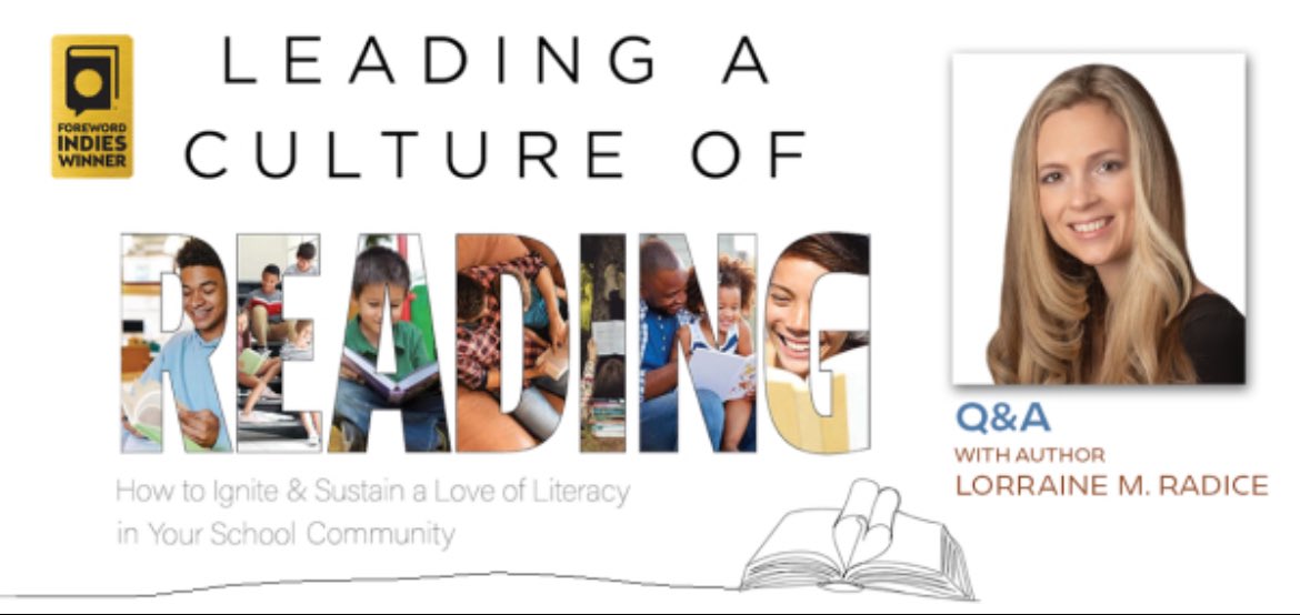 Dr. Lorraine Radice (@lorrainemradice) on Twitter photo Thinking about the new school year? Check out this interview with @ForewordReviews for ideas on how to build a celebratory reading culture in classrooms and schools! 📚⭐️ <a href="/SolutionTree/">Solution Tree</a>
➡️ forewordreviews.com/articles/artic… Thinking about the new school year? Check out this interview with @ForewordReviews for ideas on how to build a celebratory reading culture in classrooms and schools! 📚⭐️ <a href="/SolutionTree/">Solution Tree</a>
➡️ forewordreviews.com/articles/artic…