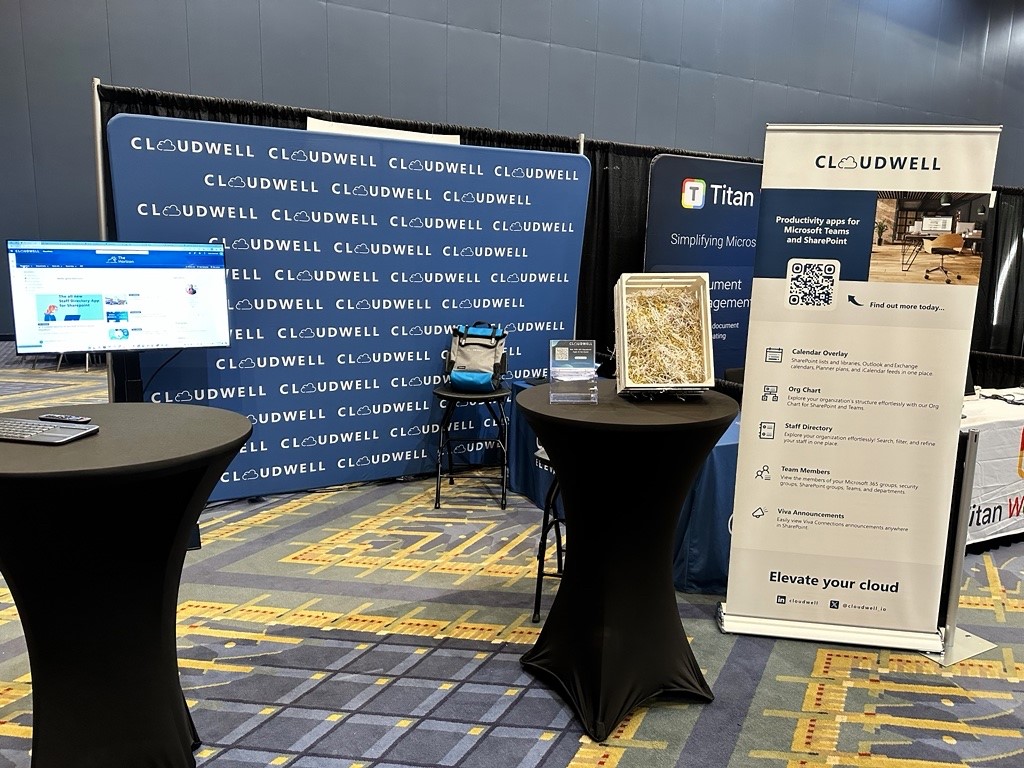 PMcGown's tweet image. Excited to connect with the best community in tech tomorrow at #TechCon365 DC! Make sure to visit the @cloudwell_io booth for some awesome swag. See you there! #Microsoft365 #PowerPlatform #CommunityLuv