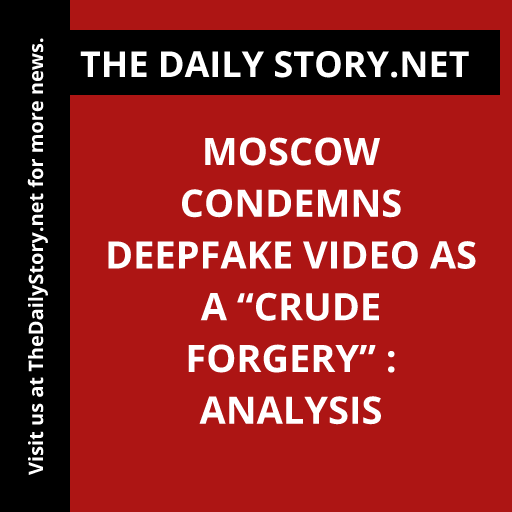 thedailystory_X's tweet image. "🚨 BREAKING: Moscow slams deepfake video as “crude forgery”! 😱 Could this signal a dangerous era of misinformation? #Deepfake #Forgery #MoscowAnalysis"
Read more: thedailystory.net/moscow-condemn…