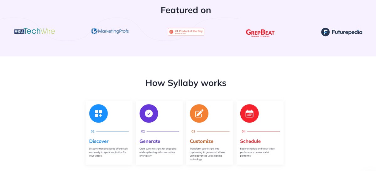 TrySyllaby's tweet photo. Dive in with a free trial and let's create magic together! π«
Try Syllaby for FREE for 7 days! Check out the link in our bio! π
#Syllaby #AItools #Realclone #Talkingphoto #Facelessvideo #ScriptGeneration #Ideation #DigitalMarketing #ContentCreation #SocialMediaMarketing https://t.co/j8FxjmyIOU