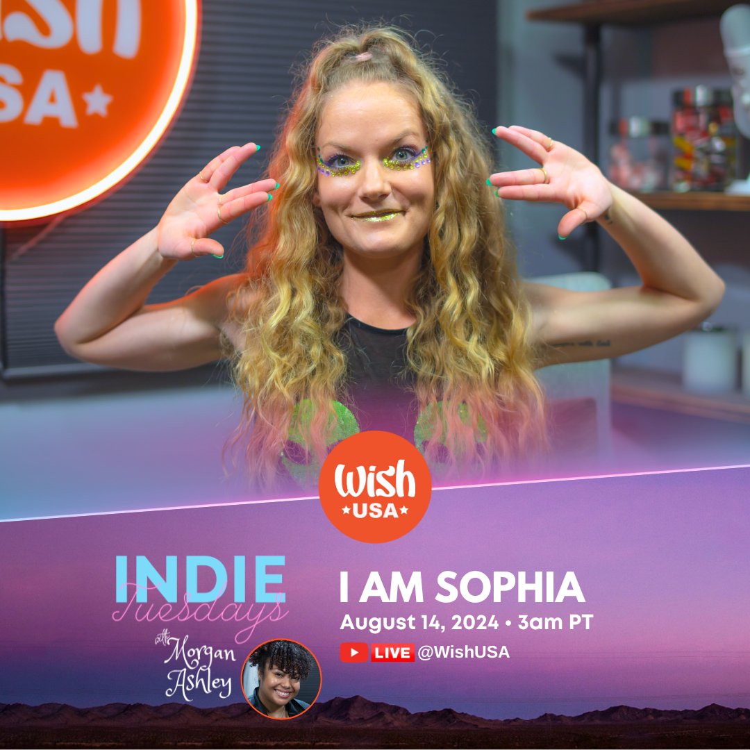 wishusaofficial's tweet photo. 🎤✨ Indie Tuesdays presents I Am Sophia! Dive into our 4-part series with this cosmic pop sensation!
What do you hope to discover about her cosmic journey? Share your thoughts! 👇
#IndieTuesdays #IAmSophia #CosmicPop #MusicJourney #StarSeed #NewMusic https://t.co/q1EAqCUgmu