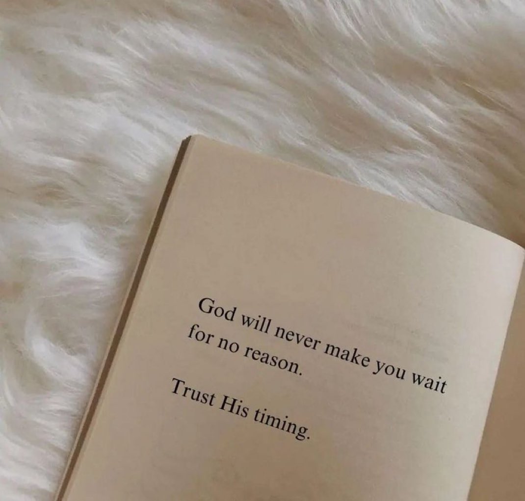 Trust god !