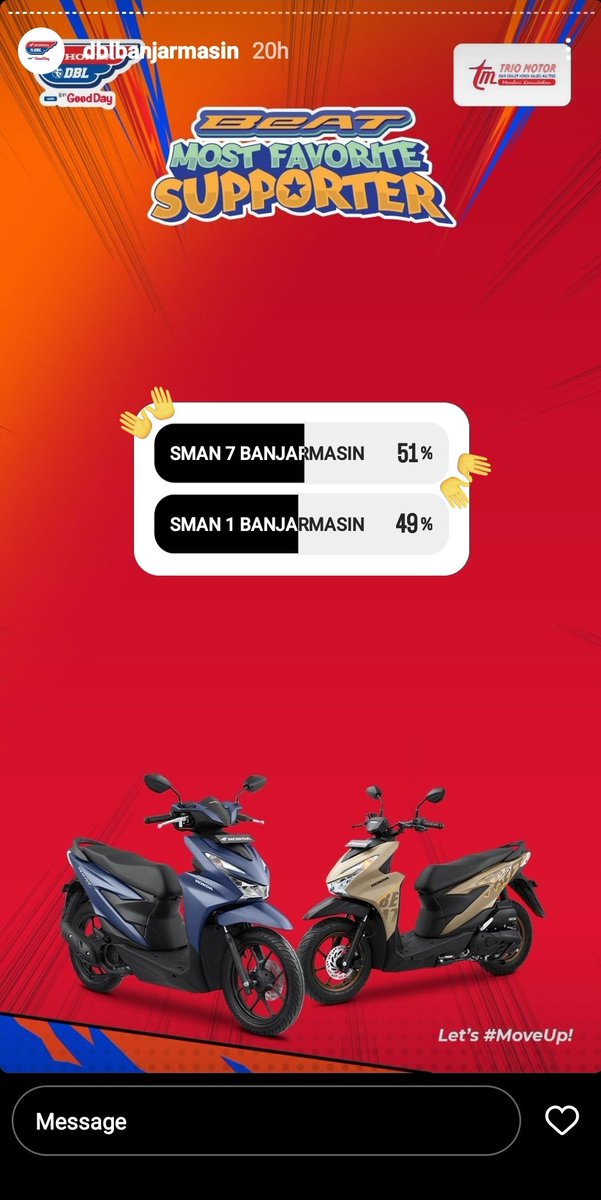 TEMAN TEMAN SEKALIAN VOTE LAH SEKOLAH KU INI SALING MEMBANTU ITU SANGAT BAIK NANTI BERBAGI PAHALA 😍🥰😘😚😙🤙🏻🤙🏻🤙🏻