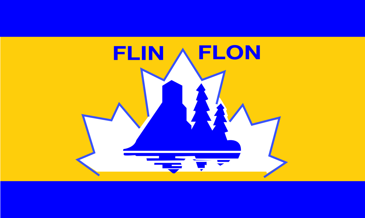 CanadianPolling's tweet photo. Today I saw the flag for Flin Flon https://t.co/AVKrB01Xmf
