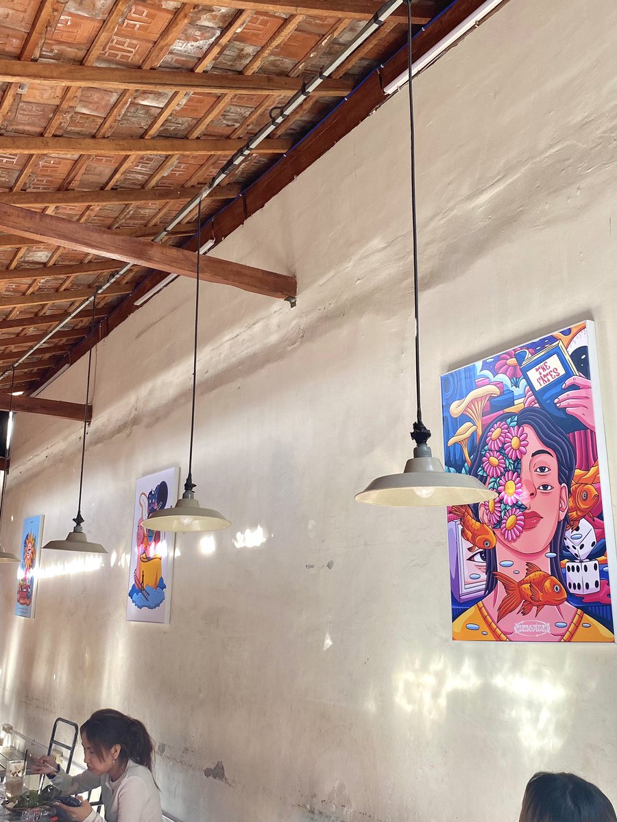 _p1ter_'s tweet image. Sekarang karyaku dapat dilihat langsung di kedai semoga sukses, surabaya 📍