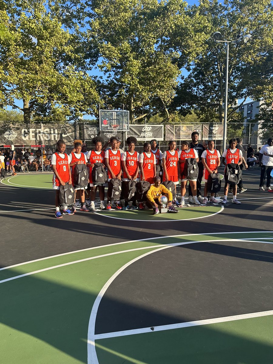 Congrats to <a href="/southshorewbb/">South Shore Lady Vikings</a> on winning another <a href="/GershPark/">GershPark</a> championship! We’ve won them all….congrats to 2027 Heaven Hart on MVP. She’s been putting in the work and having a great summer !