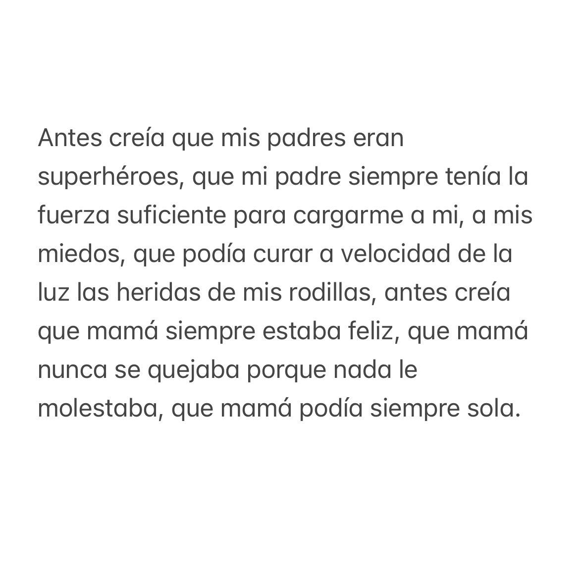 pazcitajulieta_'s tweet photo. “Mis padres también tienen heridas” https://t.co/Xzfa05aF7e