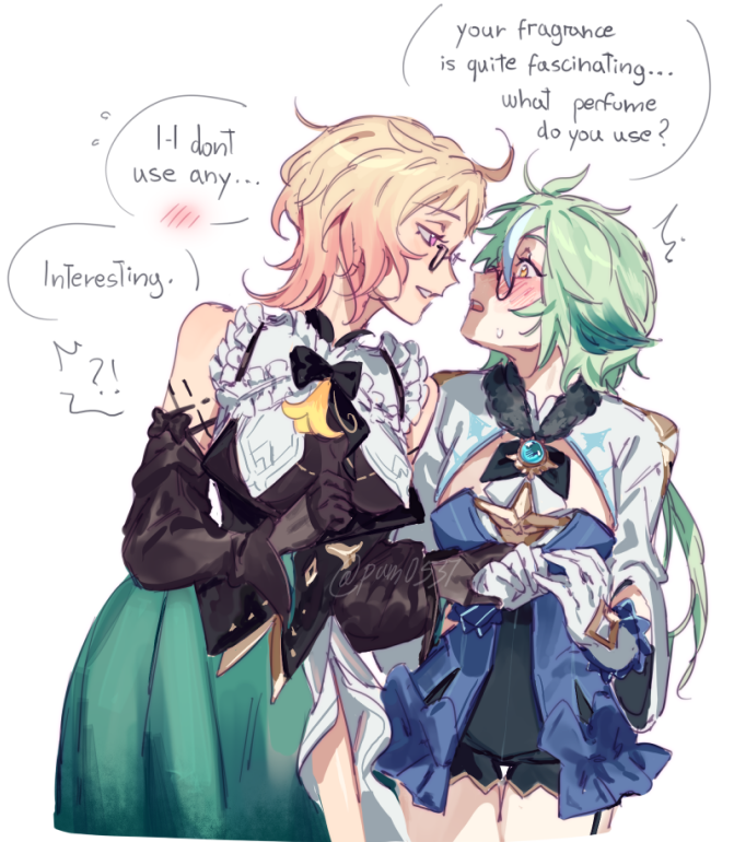 pam0537's tweet photo. so may i offer this sorta french yuri https://t.co/CqFkL5noHu