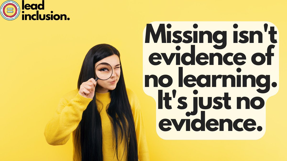 leeannjung's tweet photo. 📊 A zero should never be a proxy for missing work/data. It's not only harmful to kids, but it's also poor math/measurement. Missing isn't evidence of no learning. It's just no evidence. #LeadInclusion #EdLeaders #Teachers #UDL #SBLchat #TG2Chat #TeacherTwitter https://t.co/s4uS7MqGJE