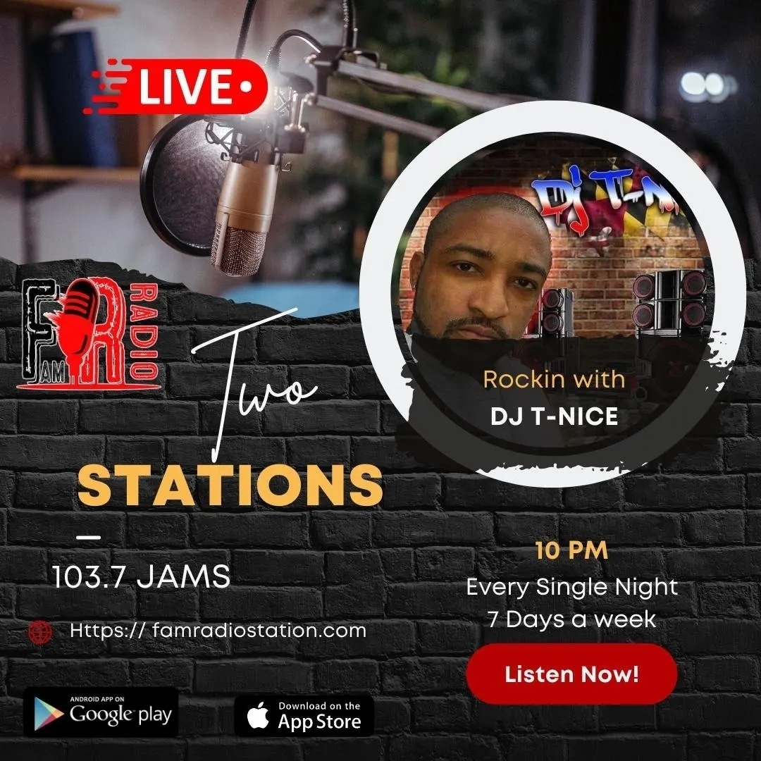 Tnicebaxter's tweet image. it's a vibe tonight #OnChillTuesdays make sure u tune in tonight with Dj T-Nice tonight live in the mix at 10pm to 12am est  #vipdjs on @radio_103.7_jams Fam Radio its goin down dont miss out if u wanna hear sum good music tonight  👇 click this link streaming.live365.com/a83806 .