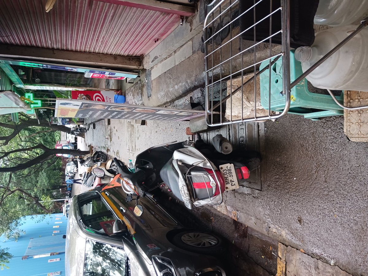 HARISHRANE9's tweet photo. @JadhavRakhee 
@mybmcWardN @MMVD_RTO 
Rakhi madam, we request you to kindly take action against the owner of the vehicle who is parking this two wheeler on footh path , making people unable to walk. he is owner of salon in the building,  
Vikas apartment,  Ghatkopar East, https://t.co/tYsFi2UqXf
