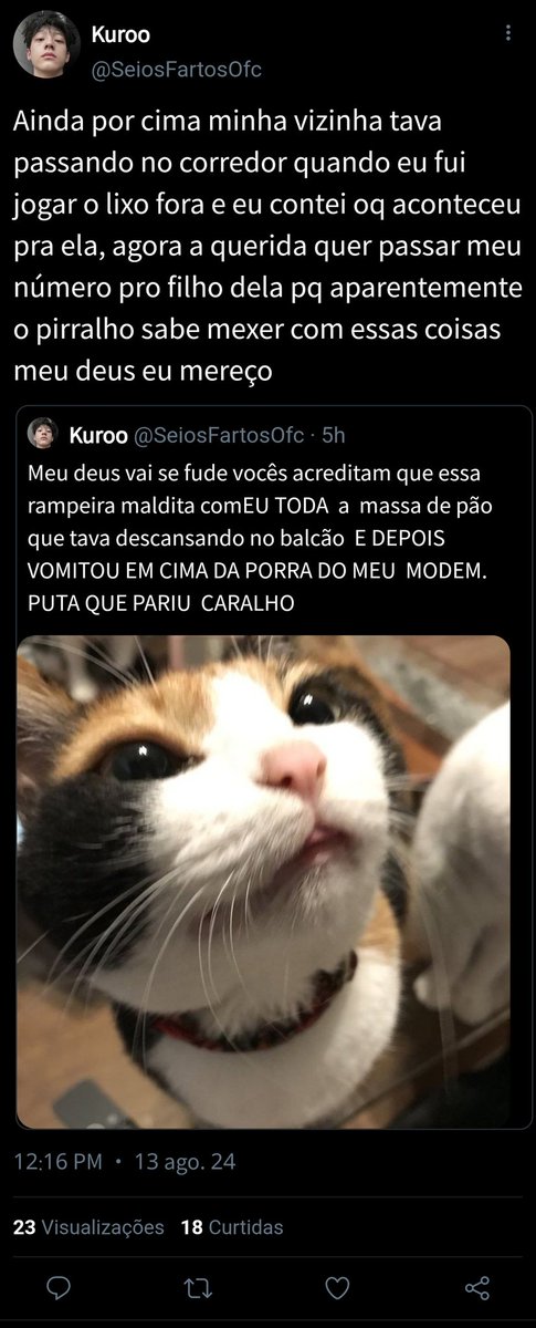 tho0my_'s tweet photo. Ajuda. | #Kurooken mini au! 🐈‍⬛ 🐈

Onde Kuroo tem um pequeno incidente, envolvendo o modem de internet e sua gatinha atentada.

Ou

Onde Kenma precisa de um motivo novo pra furar o rolê da vez. https://t.co/zSTANaRvKf