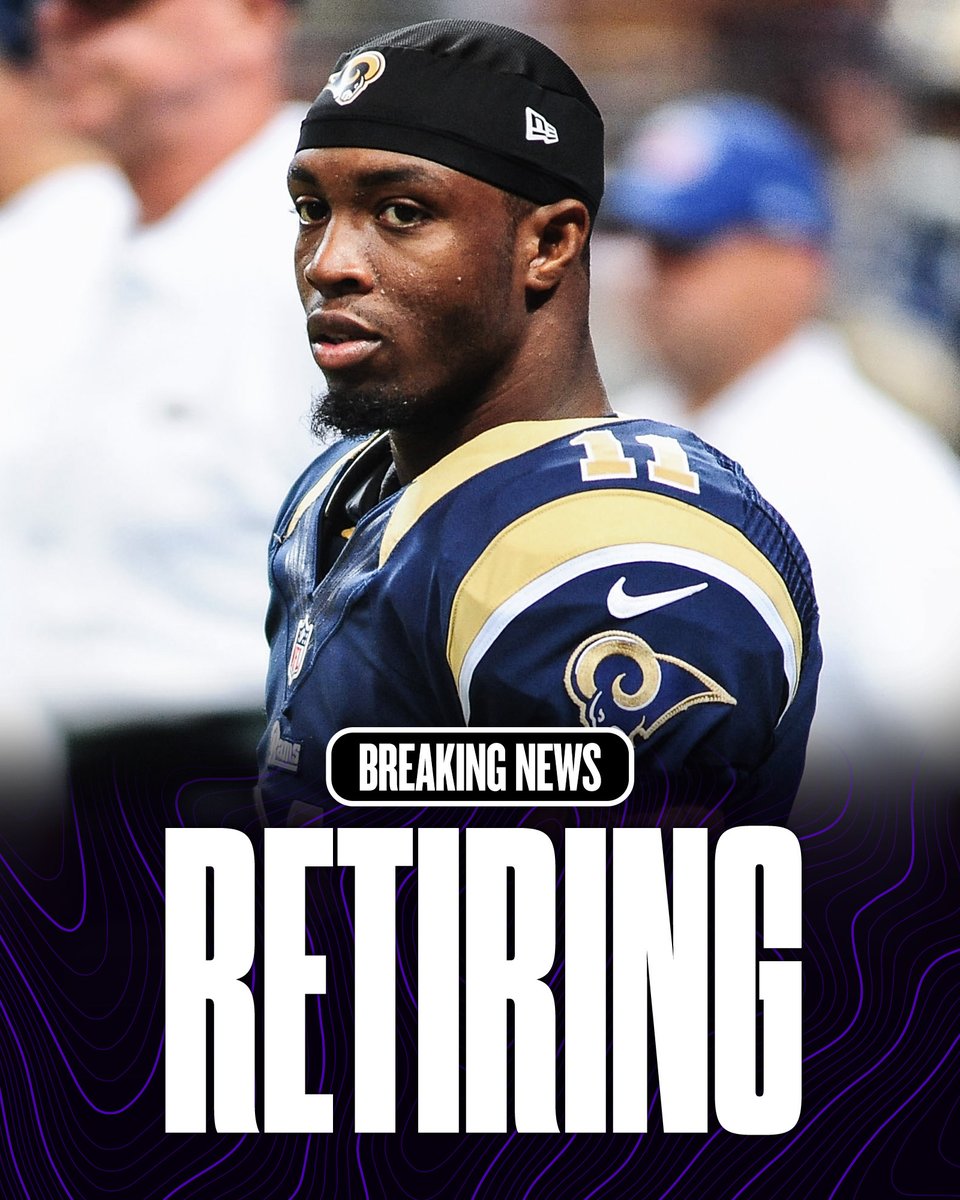 espn's tweet image. Breaking: Tavon Austin officially announced his retirement from the NFL on social media.