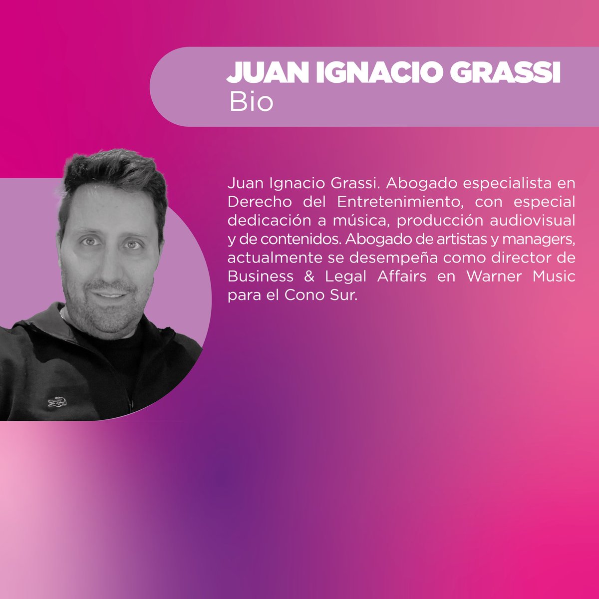 managersarg's tweet photo. 📝 #CapacitacionesACMMA2024 | Invitamos a los socixs de ACMMA a sumarse al encuentro “Derechos de autor y derechos conexos. Gestión, protección y valor en el mercado de la música”.
📌 Mié 28/8 @ccomplejoartmedia 
Presencial y online
🖊️ Inscripciones 👉managersargentinos@gmail.com https://t.co/BPqgId0pOg