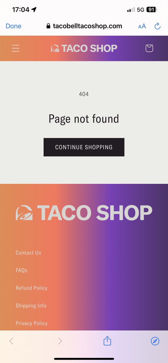Valencia201's tweet photo. @tacobell I am very very disappointed and upset and I think I might not return because I was online to get the Stanley cup and nothing just got page not found I was on at 2pm PST this is a scam not cool I am always a loyal customer. https://t.co/QD8jJvPyK6