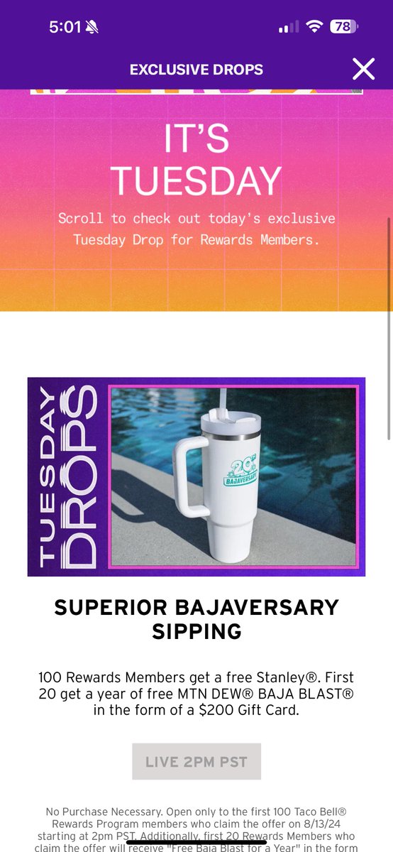 annamarr's tweet photo. @tacobell you’re dead to me. https://t.co/d1HJpLDTjt
