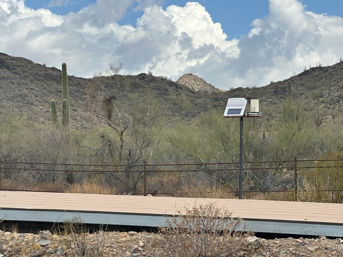 azgfd's tweet photo. Thank you to @Mickaelatv for taking a trip to one of our wildlife waters to learn about how we provide water for Arizona’s wildlife! Tune in to @azfamily at 3 p.m. this afternoon to hear her discussion with AZGFD’s Joe Currie - including the new tech helping the water program! https://t.co/9mBVC8f5BF