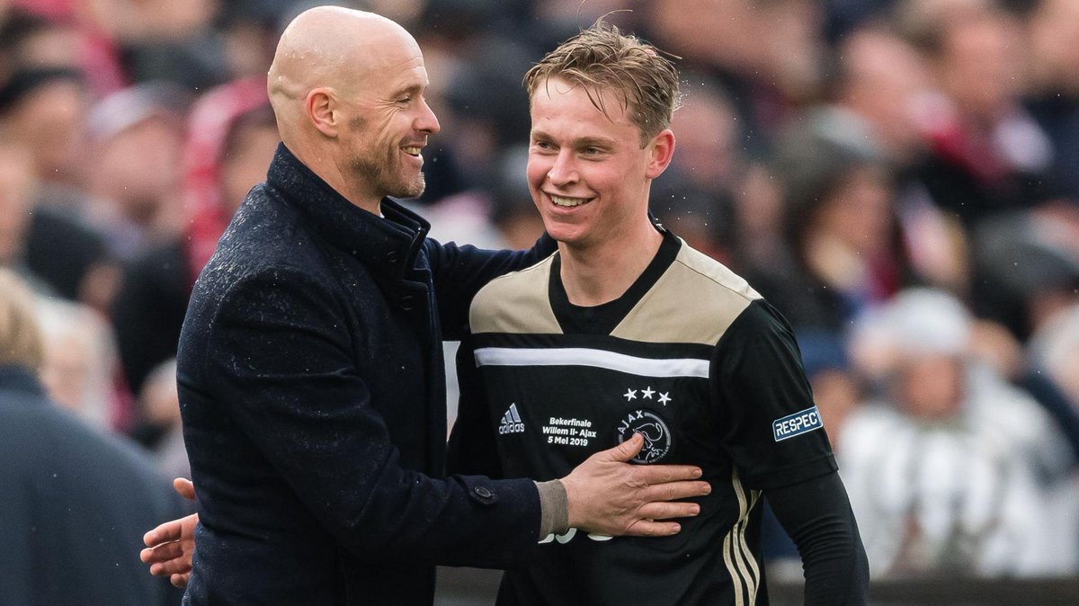 Utd_Reecey's tweet photo. Hey @DeJongFrenkie21 We're getting the band back together. 
#mufc https://t.co/4O35yY8Dja
