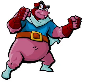 One of my friends showed me this and I thought this was murray from sly cooper 