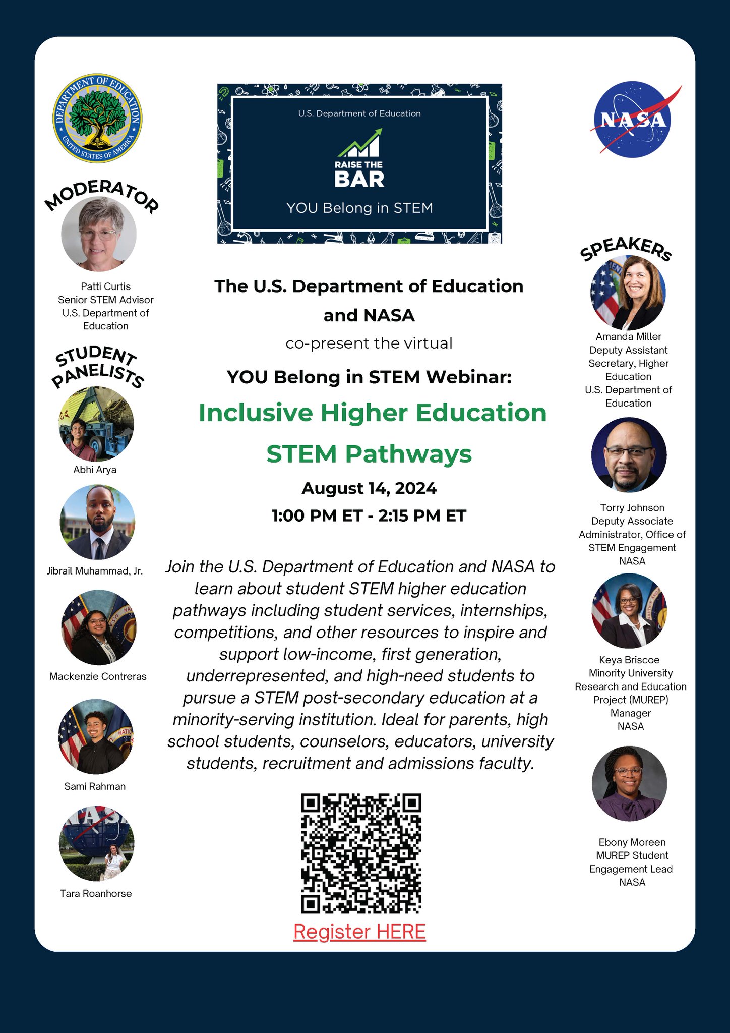 U.S. Department of Education on X: &ldquo;On August 14 at 1 PM ET, join 