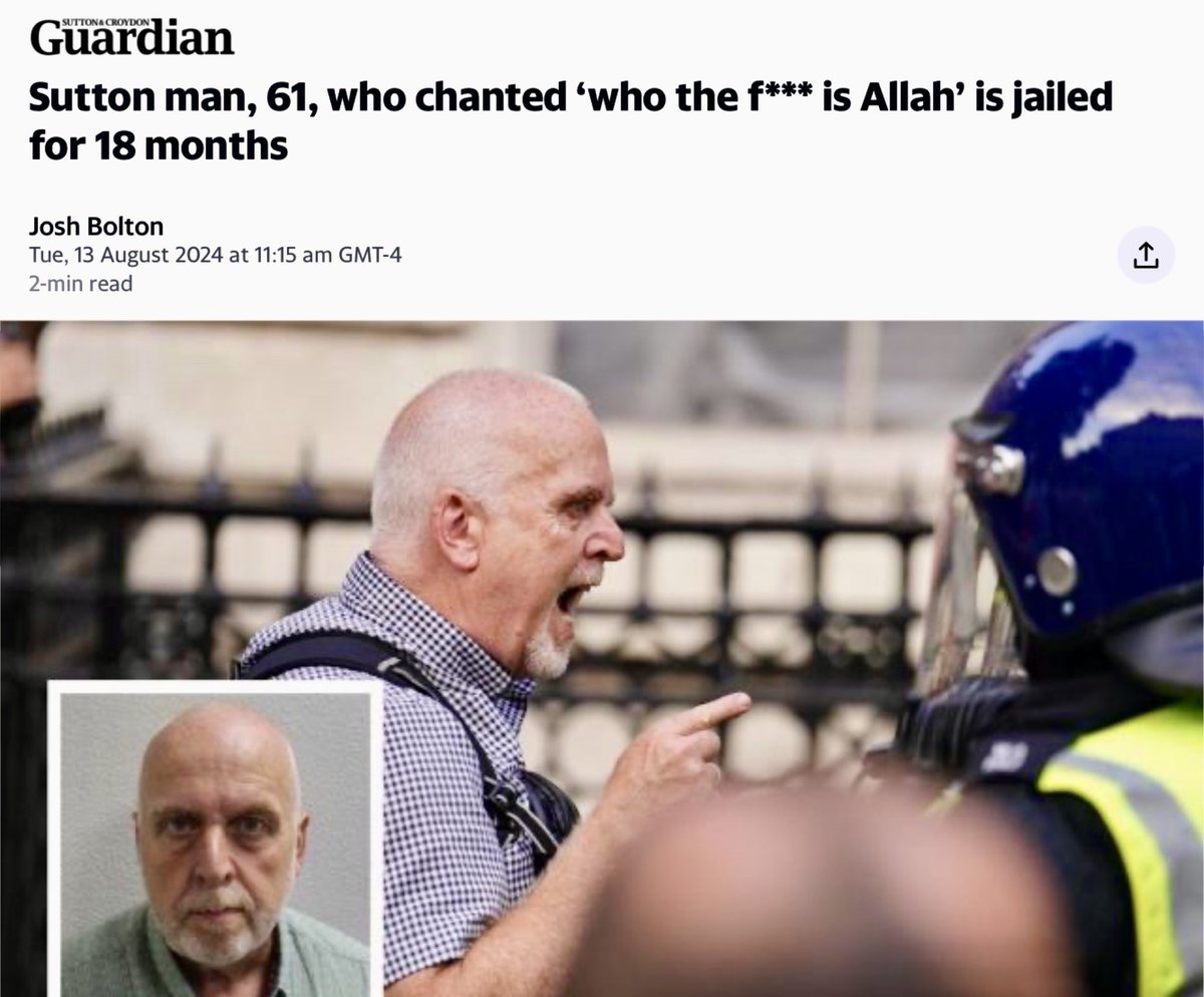 EndWokeness's tweet image. Blasphemy laws are officially back