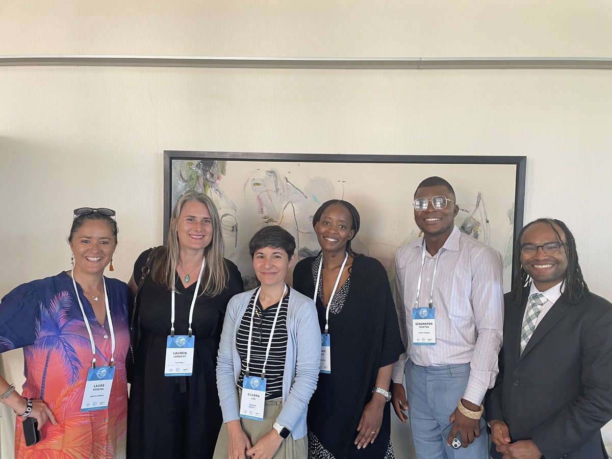 Dr. Laura Pereira (@laurap18) on Twitter photo So lovely to have some of my amazing team here with me <a href="/PECS_Project/">PECS</a> #PECS2024
The future of #SES, #Transformations and #futures research is bright 💡
I’m a #ProudProf
<a href="/sthlmresilience/">Stockholm Resilience Centre</a> <a href="/WitsGCI/">Global Change Institute</a> <a href="/sarasinstitute/">Instituto SARAS</a> <a href="/SafeJustPlanet/">The Earth Commission</a> So lovely to have some of my amazing team here with me <a href="/PECS_Project/">PECS</a> #PECS2024
The future of #SES, #Transformations and #futures research is bright 💡
I’m a #ProudProf
<a href="/sthlmresilience/">Stockholm Resilience Centre</a> <a href="/WitsGCI/">Global Change Institute</a> <a href="/sarasinstitute/">Instituto SARAS</a> <a href="/SafeJustPlanet/">The Earth Commission</a>