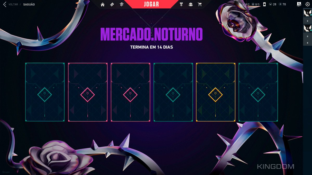 XKLaboratories's tweet photo. O MERCADO NOTURNO RETORNARÁ EM 2 DIAS! #VALORANT #O23 https://t.co/c3ImMRGWqU