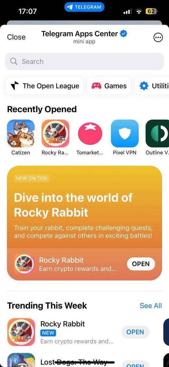 RabBitcoin (@rockyrabbitio) on Twitter photo #RockyRabbit On <a href="/tappscenter/">Telegram Apps Center</a> <a href="/telegram/">Telegram Messenger</a> <a href="/ton_blockchain/">TON ๐</a>
(\_/) ๐
( โข-โข)๐
/>๐
$ton #telegram #RockyRabbit On <a href="/tappscenter/">Telegram Apps Center</a> <a href="/telegram/">Telegram Messenger</a> <a href="/ton_blockchain/">TON ๐</a>
(\_/) ๐
( โข-โข)๐
/>๐
$ton #telegram