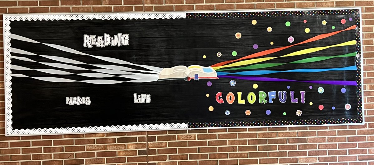 The beginning of a new year is coming… Reading makes life colorful! <a href="/PotowmackES/">Potowmack Elementary School</a>