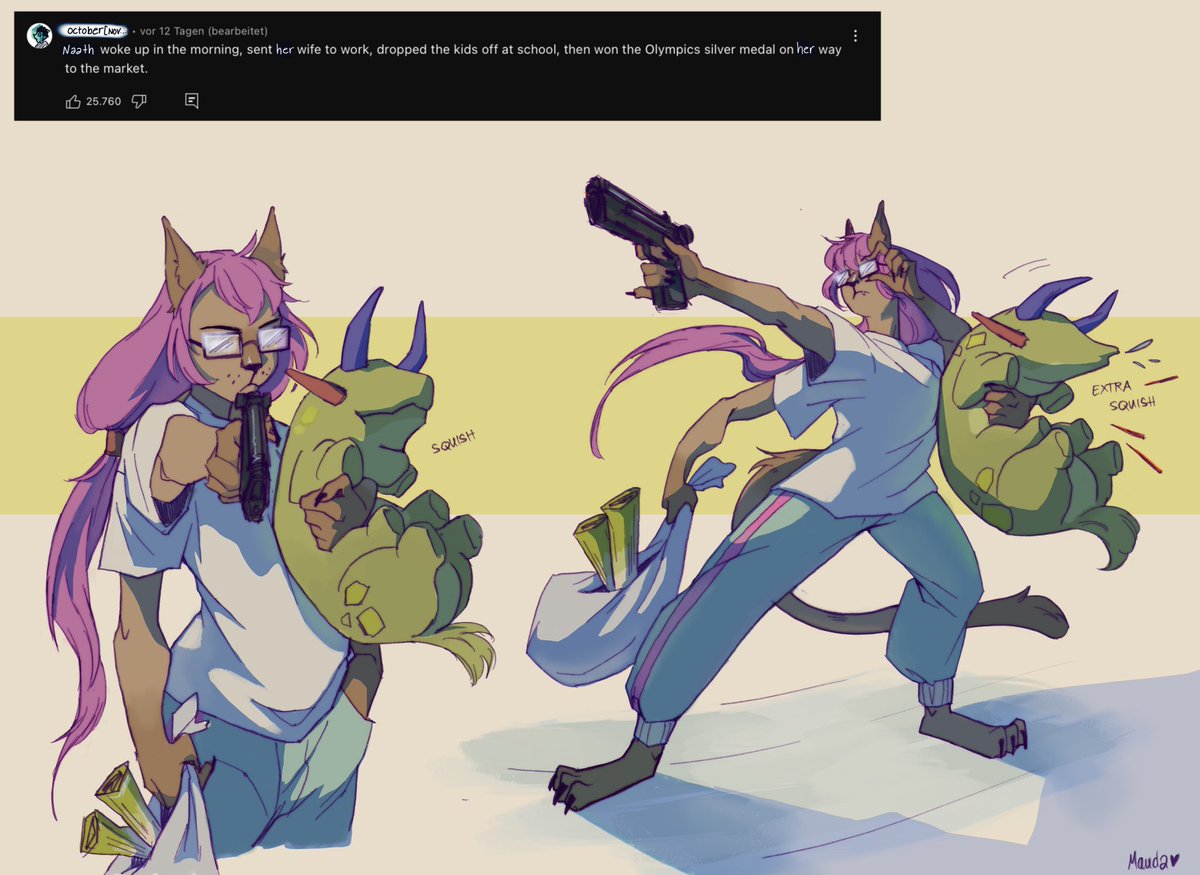 Maomauda's tweet image. Chroma Corps Assignment 28: Cadet in the Olympics
you dont understand I HAD to meme that guy 馃檹馃徎
