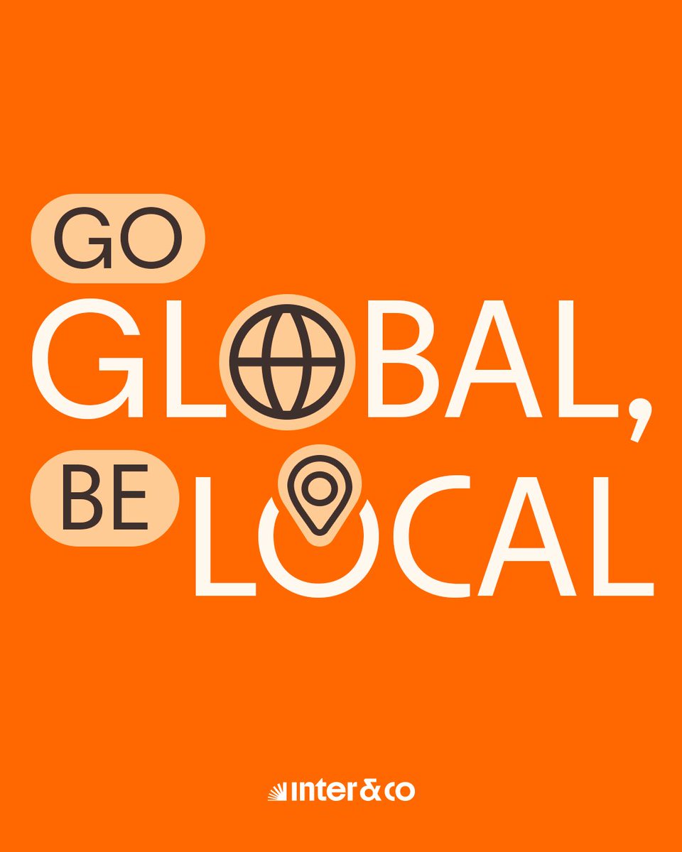 inter_us's tweet image. GO GLOBAL, BE LOCAL. ✴️
Manage your finances at home and abroad, send fast and easy international money transfers, invest and unlock a world of possibilities with Inter&amp;amp;Co's super app!
Join our global community today and let's conquer the world together.

#InterCo
